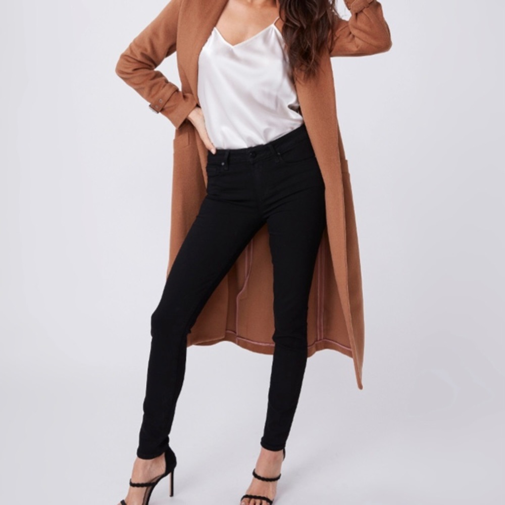 PAIGE Verdugo Ultra Skinny Jeans- Black